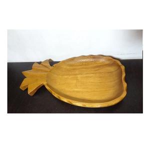 Plato de madera de acacia maciza hecho a mano natural, proveedor de cantidad al por mayor, accesorios de cocina a precio razonable - Product Image 5