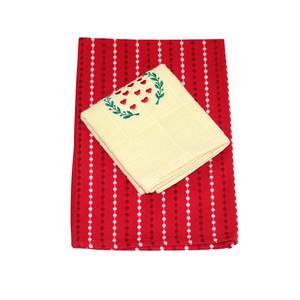 Serviette de cuisine promotionnelle en coton Serviette de cuisine brodée au prix le plus bas Fournisseur en Inde - Product Image 2