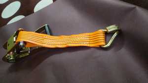 Sangle d'arrimage à cliquet réglable en polyester durable avec boucle à came Ceinture d'arrimage solide pour un transport et une sécurisation de la charge en toute sécurité - Product Image 4