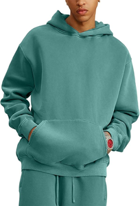 Hombre Hoodi Pullover Sudaderas con capucha para hombre a la venta 100% algodón con capucha térmica Sudadera con capucha térmica personalizada - Product Image 2