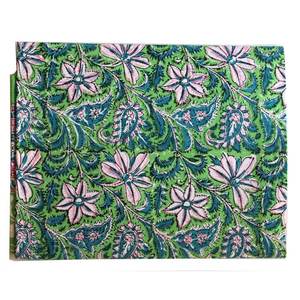Mantel Rectangular de Algodón 100% con Estampado Floral Hecho a Mano en India, 152*228cm, para Hogar u Hotel, Cubierta de Mesa de Marca, Venta al Por Mayor - Product Image 3