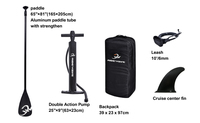 Vente en gros d'équipement de sports aquatiques, paddle debout, planche de paddle gonflable en grain de bois pour le surf