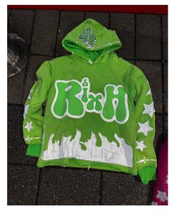 OEM logotipo personalizado de peso pesado sin cadena borde cortado Sudadera con capucha 3D Puff impresión Sudadera con capucha hombres recortada Raw Hem Sudadera con capucha de gran tamaño 100% algodón - Product Image 6