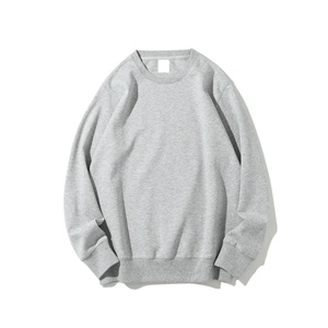 Sweat-shirt unisexe 100% coton à col rond, manches longues, décontracté, chaud, en polaire, avec poche, taille plus, XS, hiver - Product Image 6