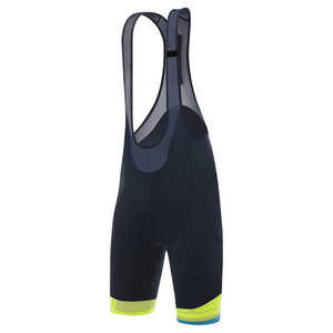 Pantalones cortos de ciclismo con pechera para mujer OEM con acolchado de gel de ajuste de compresión Material de secado rápido y costuras planas para una máxima comodidad - Product Image 2
