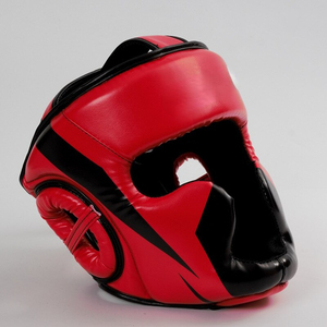 High Quality Adjustable Soft Shell <b>Padded</b> Helmet Head Guard Training Equipment for Football and Boxing - Product Image 3