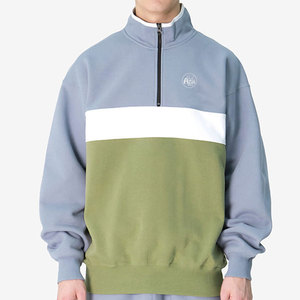 Sweat-shirts décontractés à fermeture éclair sur le côté, de haute qualité, unis, écologiques, respirants, pour hommes, streetwear - Product Image 2