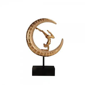 Metal Sculpture Simple Abstract Art Figure Metal Sculpture Office <b>Desk</b> <b>Small</b> Figures Decoration Crafts Ornament - Product Image 5