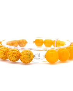 Bracelets Montresor Infini en laiton, cristal Feng Shui, pour mariage et fête, forme amoureuse, style original, flux d'énergie - Product Image 1