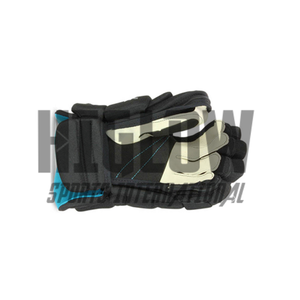 Gants de hockey sur glace HI-GLOW SPORTS INTERNATIONAL - Cuir et fibre de carbone, fermeture à pression réglable, légers, durables, toutes tailles - Product Image 4
