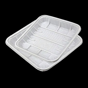 Khay nhựa <span class=keywords><strong>CPET</strong></span> dùng một lần hình chữ nhật dùng cho siêu thị, đựng sushi, bánh ngọt, bánh mì, salad, món ăn lạnh, trái cây, thực phẩm tươi sống - Product Image 6