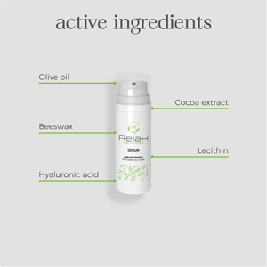 Suero Facial Hidratante RELAXPERIENCE 50ml con Aceite de Oliva, Granada, Manzanilla y Ácido Hialurónico para el Cuidado Nutritivo de la Piel - Product Image 3