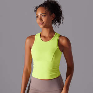 Top de sport sans manches pour femmes, vente chaude, haut de sport respirant pour la course à pied, le fitness, le yoga - Product Image 1