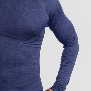 Chemise de bain à manches longues coupe skinny pour hommes Chemise de compression spandex BJJ MMA UFC haute qualité Rashguard Gym pour hommes - Product Image 5