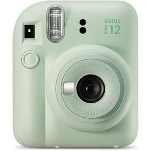 สำหรับกล้องฟิล์ม Instax Mini 12 สีเขียวมิ้นท์ พร้อมเลนส์เซลฟี่และระบบออโต้เอ็กซ์โพซิชั่น - Product Image 1