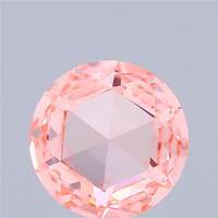 Diamant de laboratoire CVD rose intense fantaisie, taille ronde rose, 1,41 carat, certifié IGI, qualité VVS2, excellente taille, haute qualité, R.No. LG726564599