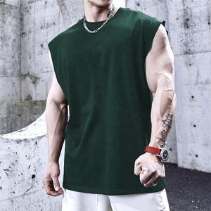 Camiseta sin mangas de secado rápido para hombre de la mejor calidad, hecha en Pakistán, de punto, estilo informal, de talla grande, tejido transpirable - Product Image 3