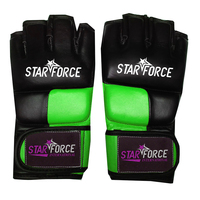Gants de boxe en cuir de vache véritable pour le sparring, le grappling MMA, le Muay Thai, le sac de sable, l'UFC, et le Sanda à doigts entiers
