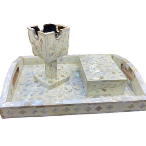Royal Llook Bakhoor Inlay Burner พร้อมชุดถาดและกล่องเก็บของ, ชุดของขวัญที่ใส่ธูปสำหรับตกแต่งบ้านและเดือนรอมฎอน - Product Image 1
