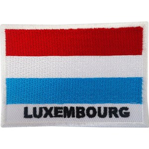 Le drapeau du pays du Luxembourg Patch emblème national brodé fer sur, patch drapeau luxembourgeois brodé Applique - Product Image 6