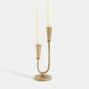 Anodized Spiral <b>Candlesticks</b> <b>Silver</b> - Product Image 4