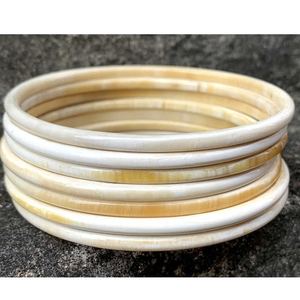 สร้อยข้อมือรูปเขาวัวควายเป็นมิตรกับสิ่งแวดล้อมที่ทันสมัยทำด้วยมือเครื่องประดับสำหรับสตรีที่นับถือศาสนาคริสต์สำหรับงานเลี้ยงของขวัญคริสต์มาส - Product Image 4