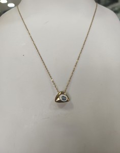 Collier Collier Acier Inoxydable Collier Lettre d'Amour Initiale de Luxe Pour Cadeau de Saint Valentin - Product Image 6