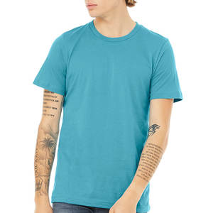 Venta al por mayor de alta calidad Premium algodón camiseta cuello redondo transpirable camiseta para hombre - Product Image 4