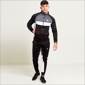 Trajes de sudor de peso pesado Unisex Poliéster/Algodón Sudaderas con capucha y pantalones de chándal de gran tamaño Conjunto de chándales en blanco personalizados para hombres - Product Image 6