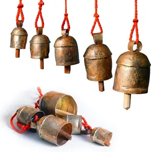 Vintage Metal Hanging Bells Decorative Cast Iron Cow Bells - Temu