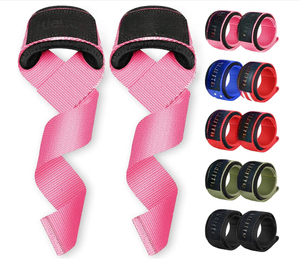 Muñequera elástica de nailon elástica personalizada para deportes y levantamiento de pesas, correa de protección para gimnasio y gimnasio - Product Image 1