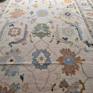 Haute qualité moderne laine soie tapis noué à la main noeuds brodés motif abstrait pour la décoration intérieure salon chambre porte espace - Product Image 1