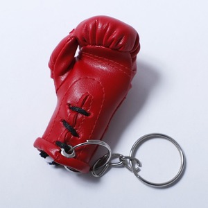 Mini gants de boxe en cuir lacés porte-clés pour la promotion de la voiture Arts martiaux pour enfants et formation MMA accessoire et cadeau - Product Image 4