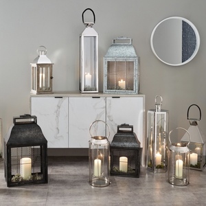 Portavelas Decorativos de Acero Inoxidable para el Hogar, Estilo Moderno, para Navidad, Bodas, Hechos a Mano, Forma Cuadrada, Varios Tamaños y Diseños, 2025 - Product Image 1
