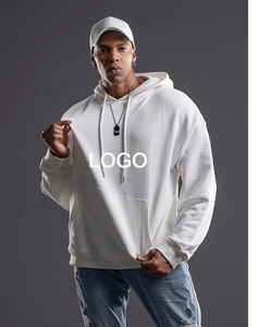 Sudaderas con capucha unisex negras personalizadas al por mayor, de invierno, de alta calidad, bordadas, económicas, de forro polar, de lana, anti-bolitas, de secado rápido - Product Image 4