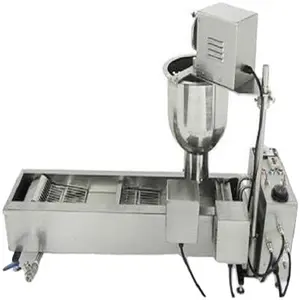Мини-производитель пончиков из нержавеющей стали, автоматическая машина для изготовления пончиков, 3 размера