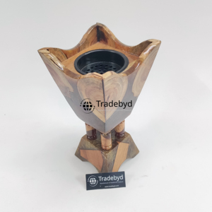 Quemador de Incienso de Resina de Madera de Lujo, Hecho a Mano, Calidad Premium, Antiolor, Quemador de Aroma para Fragancia del Hogar, Relajación y Meditación - Product Image 3