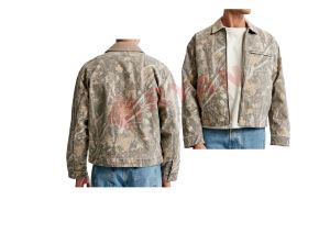 Veste universitaire personnalisée légère à prix avantageux, col montant, capuche, respirante, coupe-vent, décontractée - Product Image 6