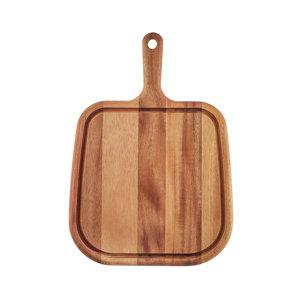 Plato de madera de diseño elegante para servir en Bodas de hotel en casa u otras ocasiones especiales Platos rústicos de lujo Entretenido - Product Image 1