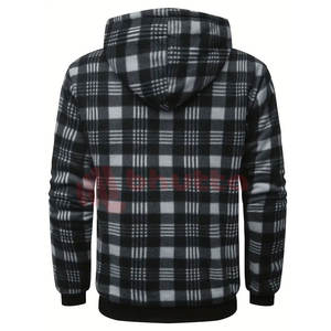 Buena tela nueva llegada personalizado básico algodón mezclado Sudadera con capucha sudaderas de peso pesado grueso piel pulóver sudaderas con capucha para hombres - Product Image 3