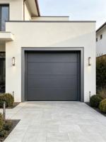 Portes sectionnelles commerciales imperméables, antivol, résistantes à la corrosion, coupe-vent, pour hôtels, villas privées, appartements