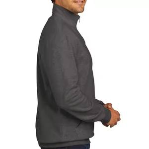 Pull en polaire à fermeture éclair pour hommes-Sweat-shirt anthracite-Couche intermédiaire chaude et durable, idéal pour les températures froides et les superpositions - Product Image 5