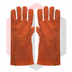 Gants de soudage en cuir Tig à manches longues, résistants au feu et à la chaleur, respirants, résistants aux déchirures, sans silicone, gants de sécurité pour Mig Gas BBQ - Product Image 5
