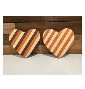 Coeur en bois planche à découper fromage blocs à découper pour fruits et légumes hachoir utiliser des planches à découper - Product Image 4