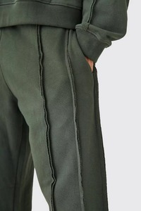 Pantalon de survêtement avec logo personnalisé de haute qualité en coton polaire pour hommes en vrac et en gros - Product Image 6