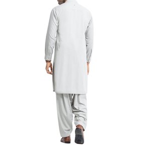 Fabricantes profesionales Ropa informal Conjuntos de talla grande para hombres Ropa india y pakistaní Hombres Shalwar Kameez Vestido para todas las estaciones - Product Image 5