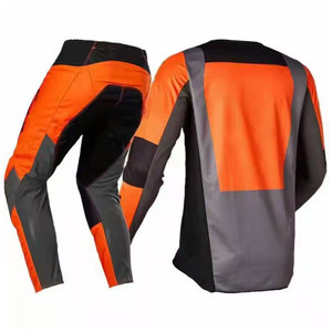 2024ชุดเครื่องแบบเกียร์มอเตอร์ครอส MTB ชุดปั่นจักรยานเสือภูเขาและกางเกงดีไซน์ตามสั่ง - Product Image 2