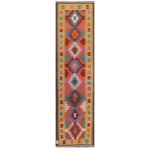 Maimana Afghanistan Kilim <b>Runner</b> <b>Rug</b> 303 X 82 cm - Product Image 1