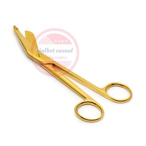 กรรไกรตัดผ้าพันแผลสแตนเลสสำหรับผ่าตัดใช้ในการผ่าตัด - Product Image 4