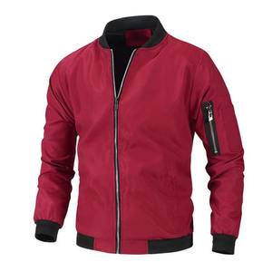 Veste universitaire vintage pour homme, col montant, style court, avec broderie en chenille et chaîne pour l'hiver - Product Image 6